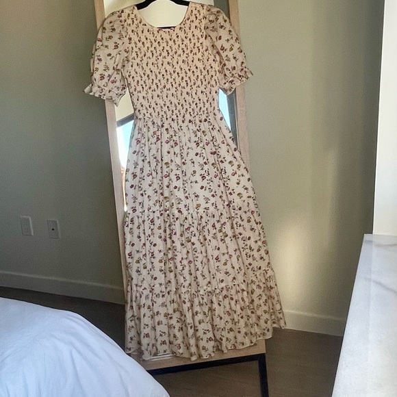 Christy Dawn Amalia Dress in Cream Garden XS - Picture 5 of 7